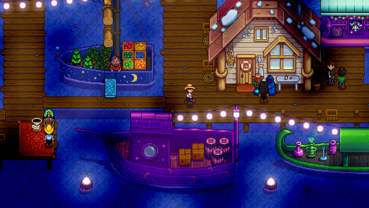 How to get a blobfish in Stardew Valley & what it does night market