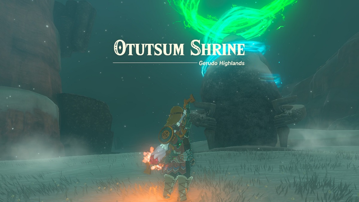Otutsum Shrine Puzzle Solution in Zelda Tears of the Kingdom