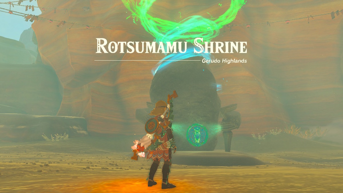 Rotsumamu Shrine Puzzle Solution in Zelda Tears of the Kingdom