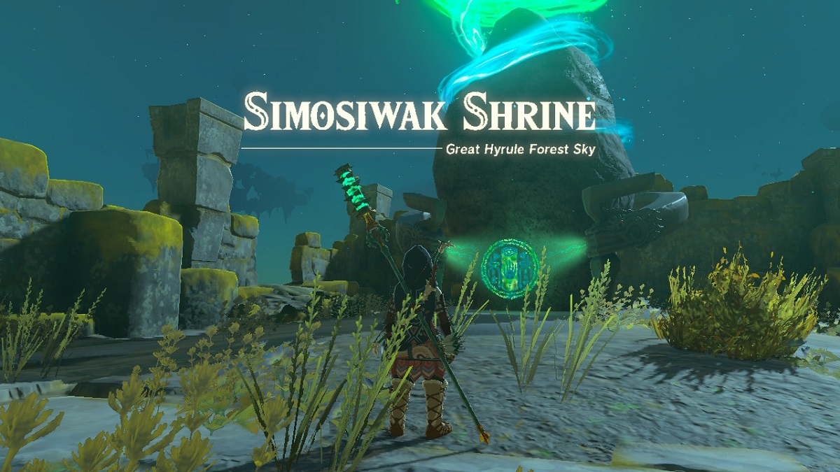 Simosiwak Shrine Puzzle Solution in Zelda Tears of the Kingdom
