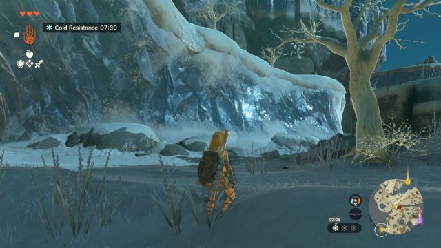Cold resistance in Zelda: Tears of the Kingdom