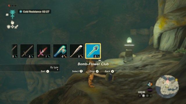Bomb-Flower Club Weapon Fusion