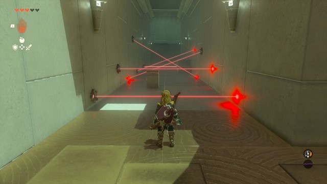 Sahirow Shrine Laser Hallway