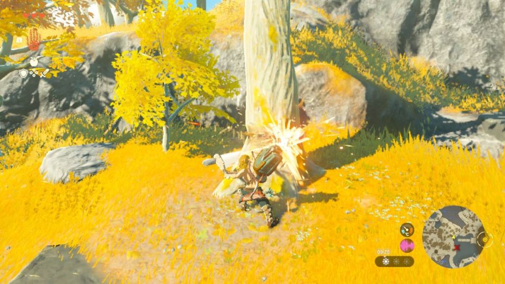 How to cut trees in Zelda: Tears of the Kingdom