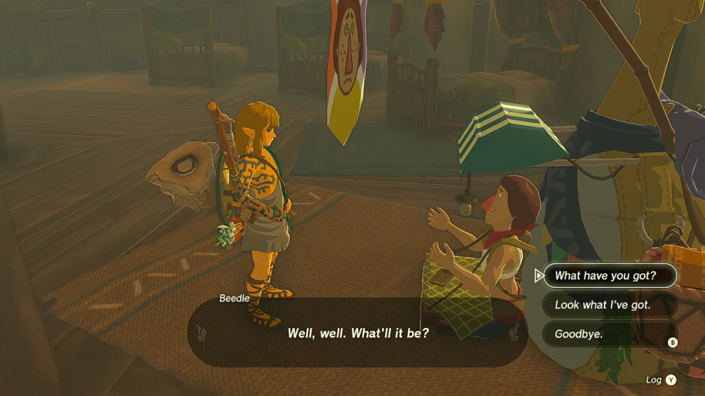 Beedle in Tears of the Kingdom