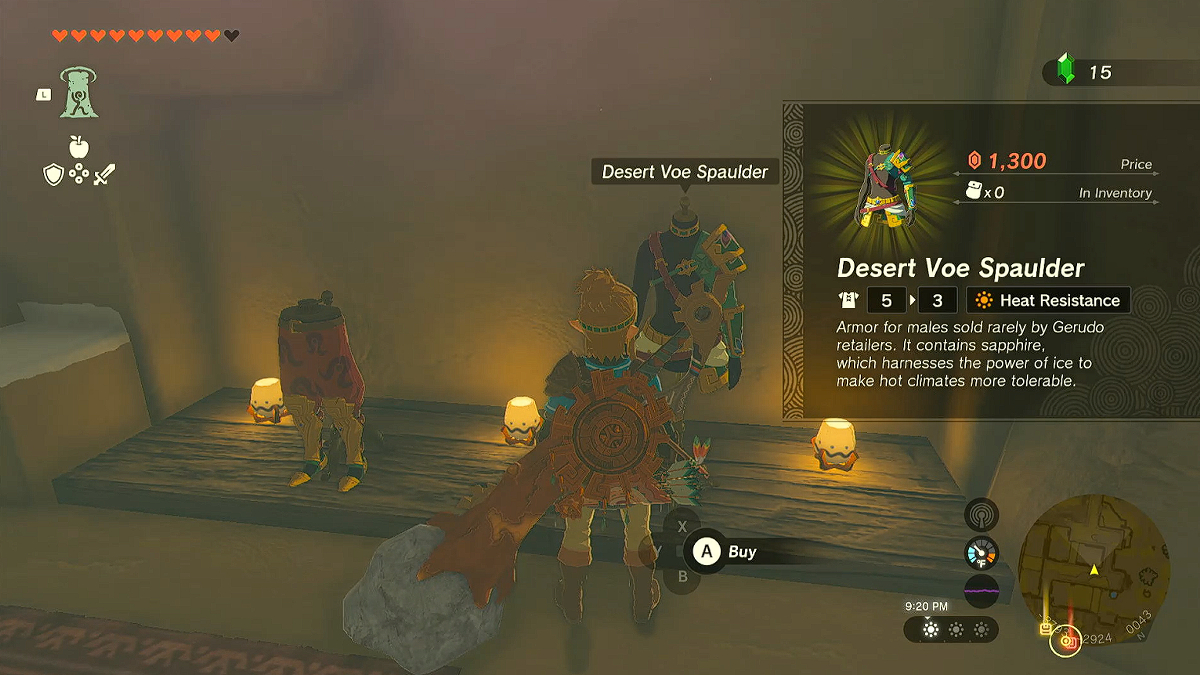 How to Get the Desert Voe Armor in Zelda: Tears of the Kingdom