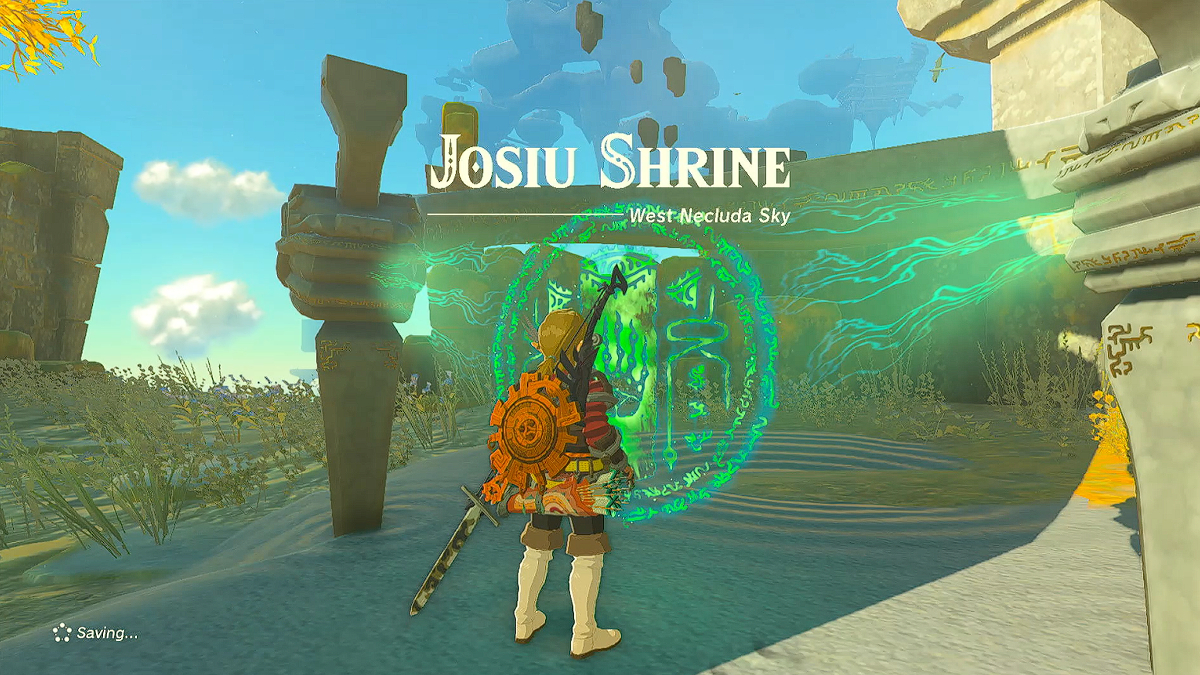 Zelda TOTK Josiu Shrine.