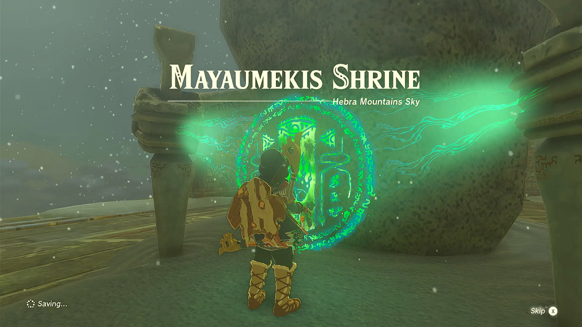 Zelda TOTK Mayaumekis Shrine