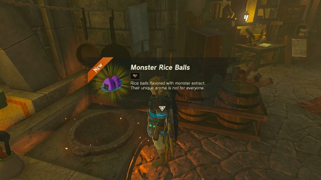 Monster Rice Balls in Zelda TOTK.