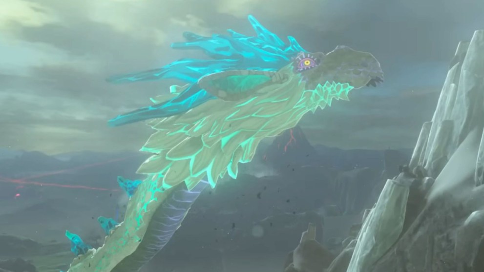 Zelda Tears of the Kingdom how to find the Naydra legendary dragon