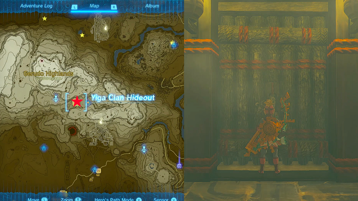 All Yiga Clan Hideout Locations In Zelda Tears Of The Kingdom   Zelda Tears Of The Kingdom Yiga Hideout 4 