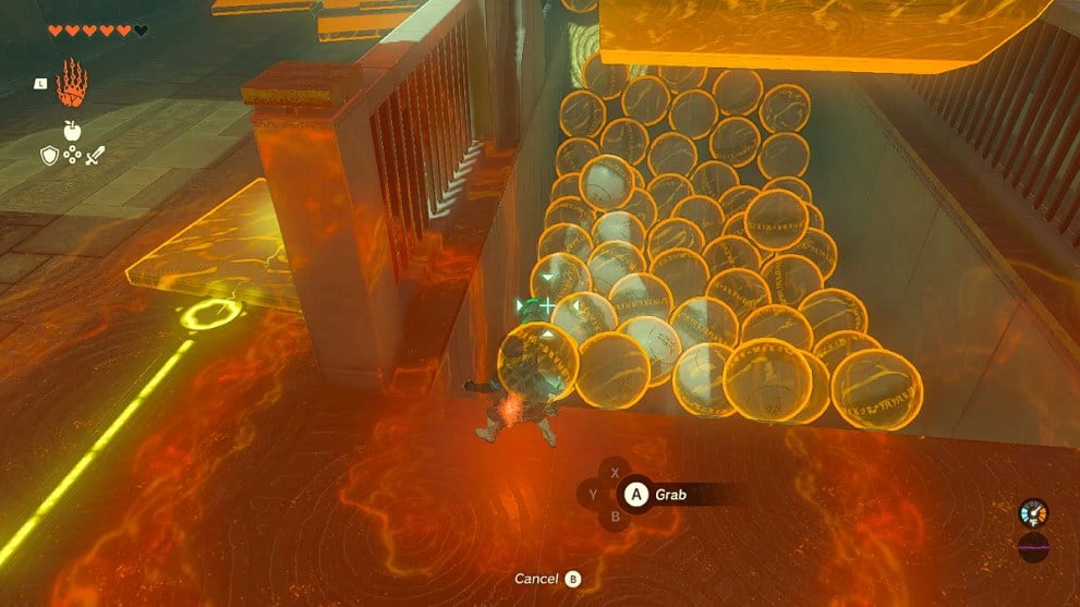 Zanmik shrine treasure chest in Zelda TOTK.