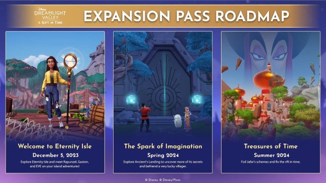 Expansion Pass Roadmap for Disney Dreamlight Valley A Rift in Time