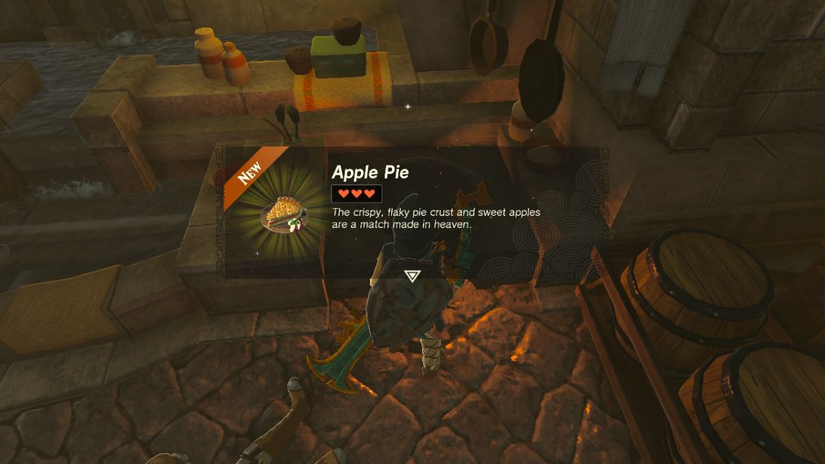 Apple Pie in Zelda: Tears of the Kingdom