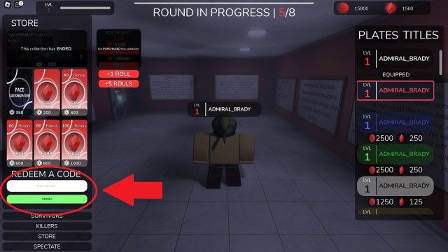 how to redeem codes in roblox daybreak