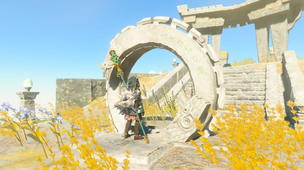 interact with the shrine statue to find simosiwak shrine