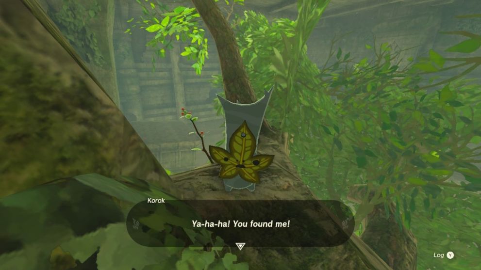 Korok in Tears of the Kingdom