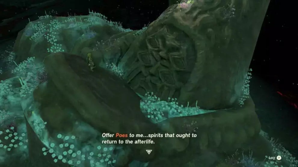 Zelda: Tears of the Kingdom how to interact with a Bargainer Statue