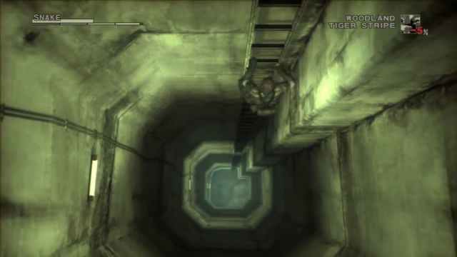 Iconic Ladder Scene in Metal Gear Solid 3: Snake Eater