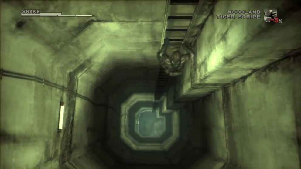 Iconic Ladder Scene in Metal Gear Solid 3: Snake Eater