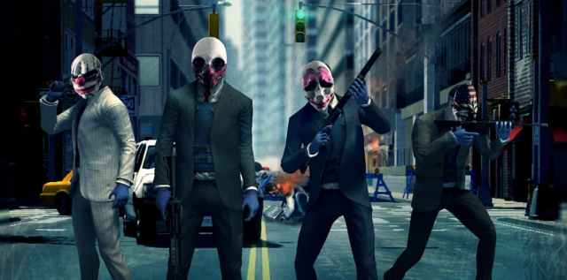 A gang in Payday 2.