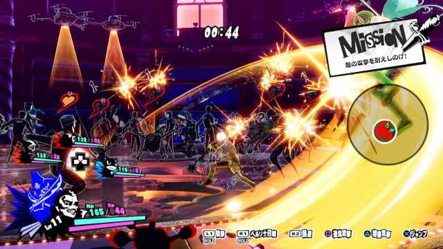 A fight in Persona 5 Strikers
