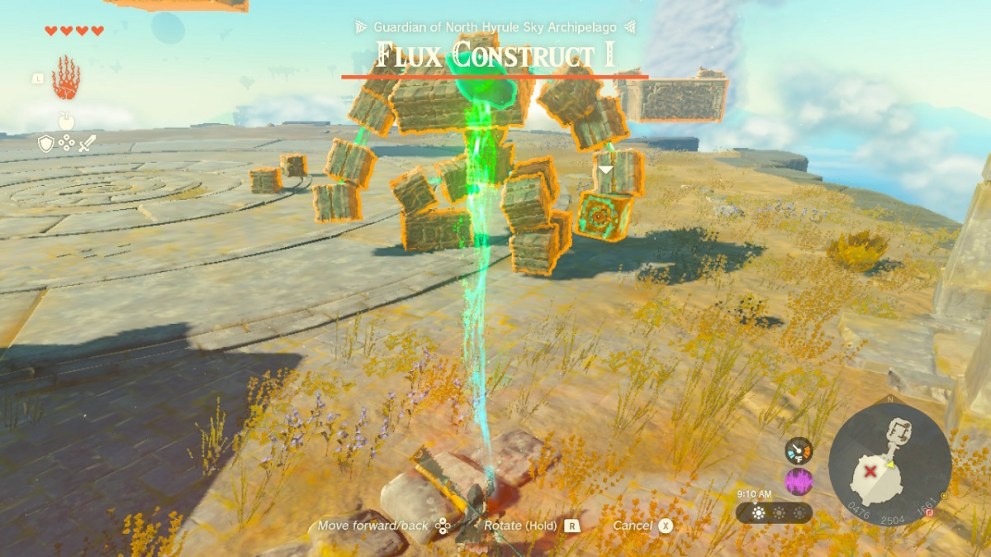 retrieve the mayam shrine crystal from a flux construct