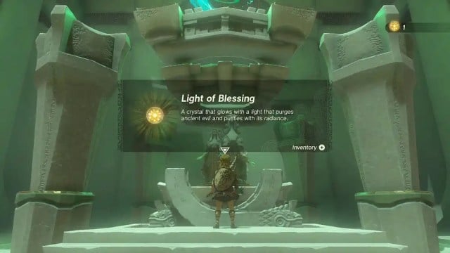 tears of the kingdom light of blessing shrine upgrade