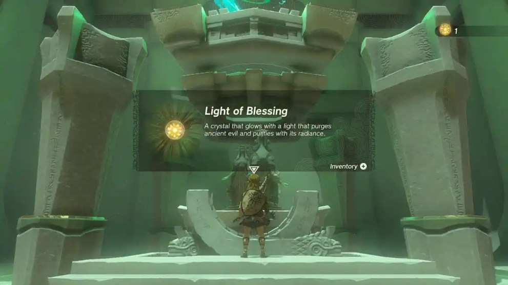 tears of the kingdom light of blessing shrine upgrade