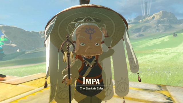 Impa in Zelda: Tears of the Kingdom