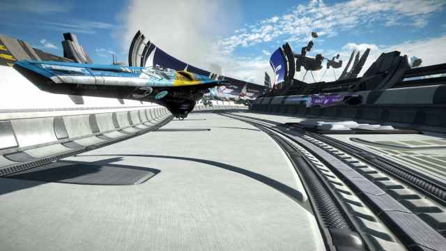 Race in Wipeout Omega Collection.
