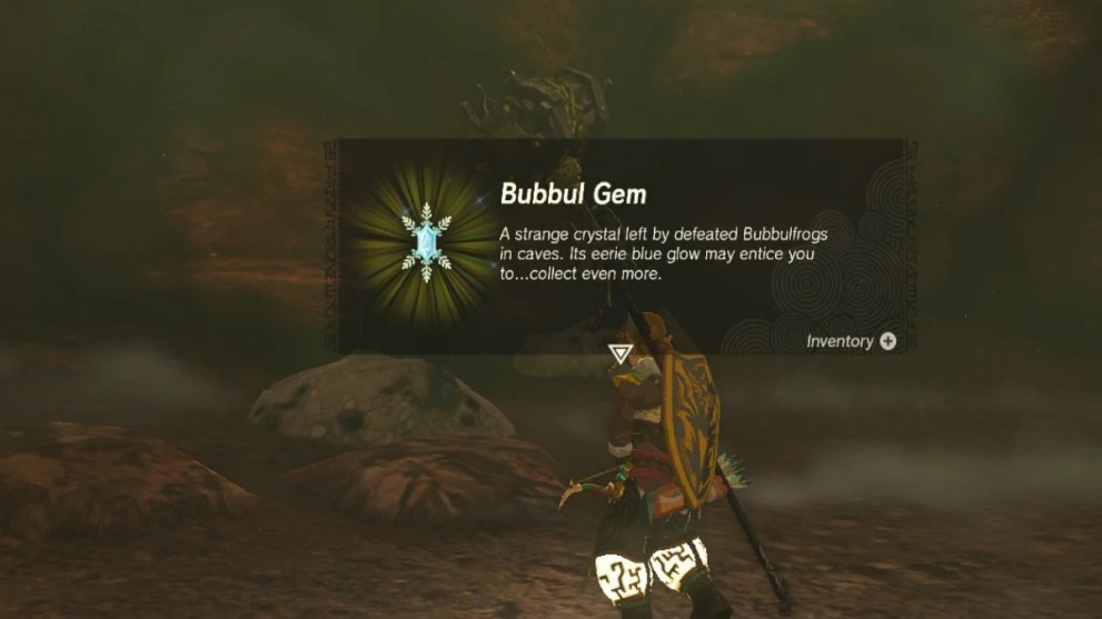 Zelda Tears of the Kingdom what are Bubbul Gems?
