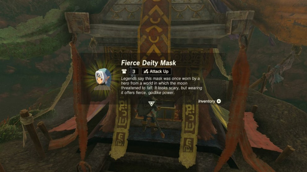 Zelda Tears of the Kingdom how to get to the Fierce Deity Mask