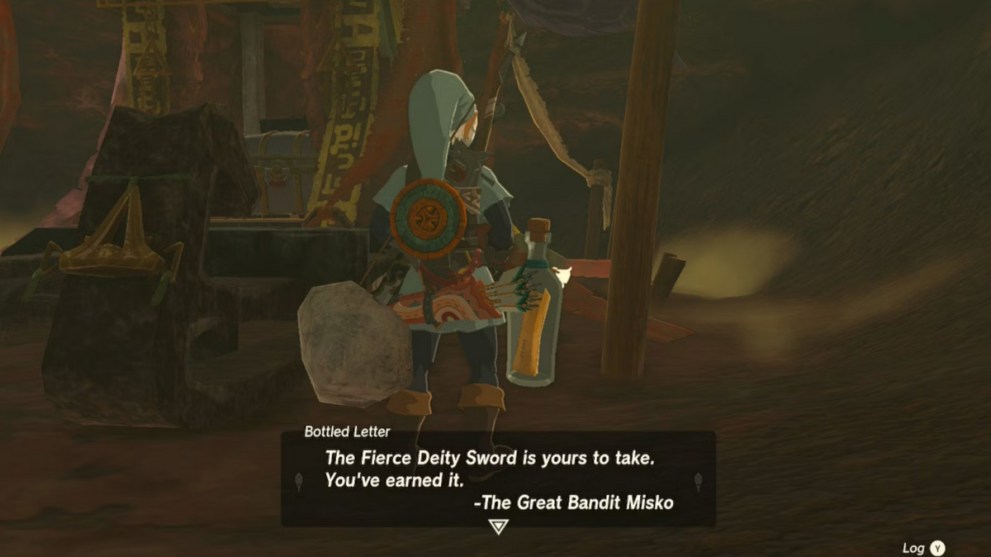 Zelda Tears of the Kingdom how to get the Fierce Deity Sword