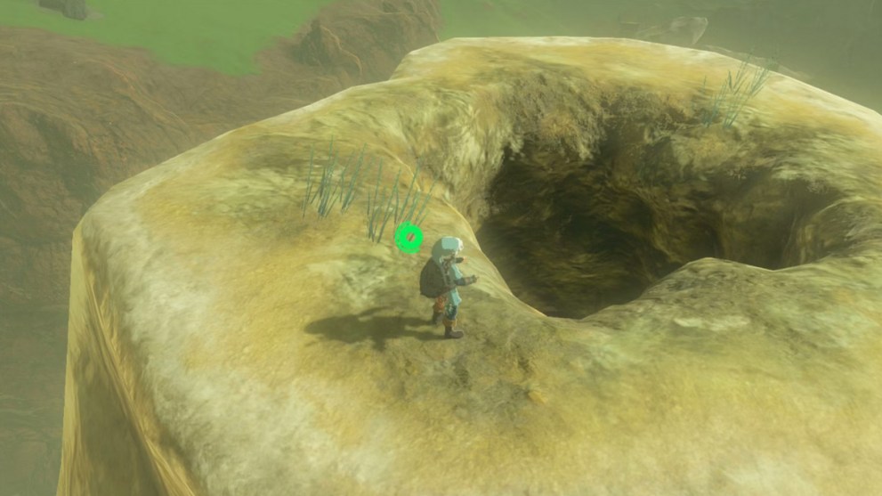 Zelda Tears of the Kingdom how to reach the pillar entrance on Skull Lake