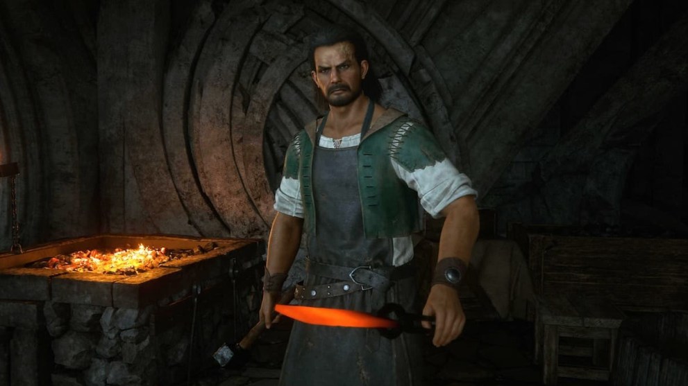 Blacksmith in Final Fantasy 16