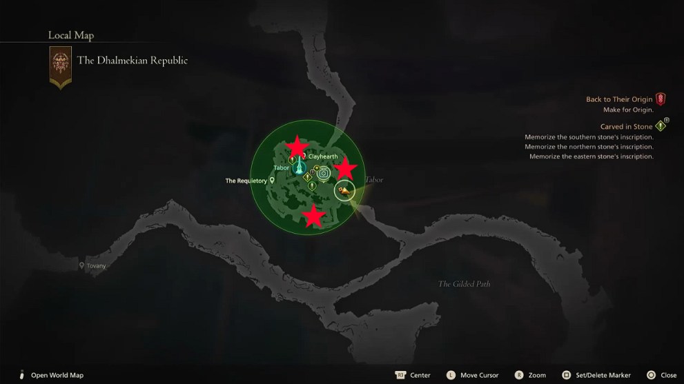 Tabor Stone Slabs Locations in FF16.