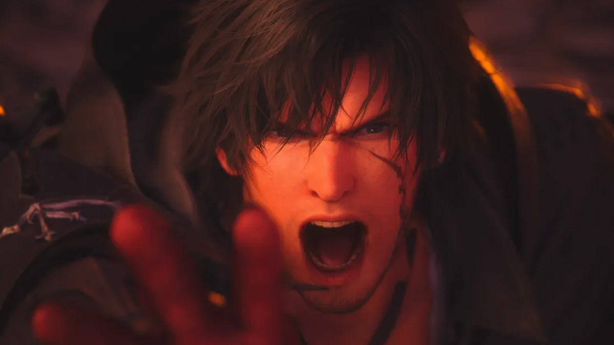 Final Fantasy XVI character screaming