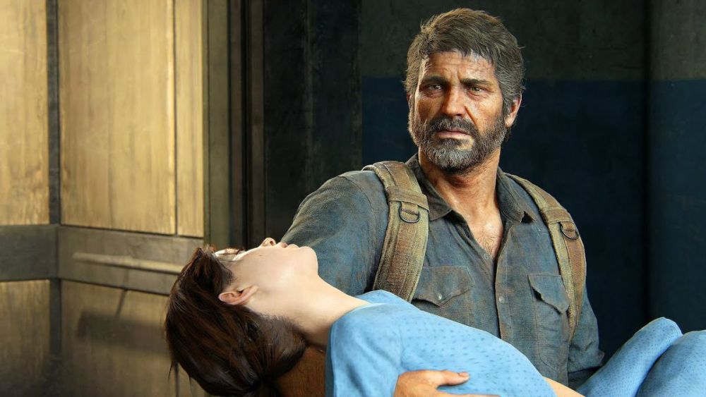 Joel saves Ellie in The Last of Us