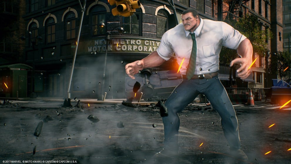 Mike Haggar in Marvel vs. Capcom: Infinite