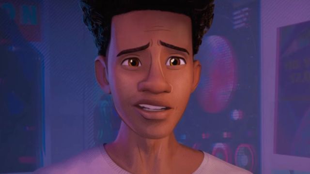 Miles in Into the Spiderverse