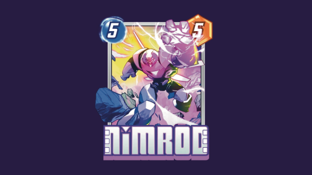 Nimrod Ultimate variant in Marvel Snap