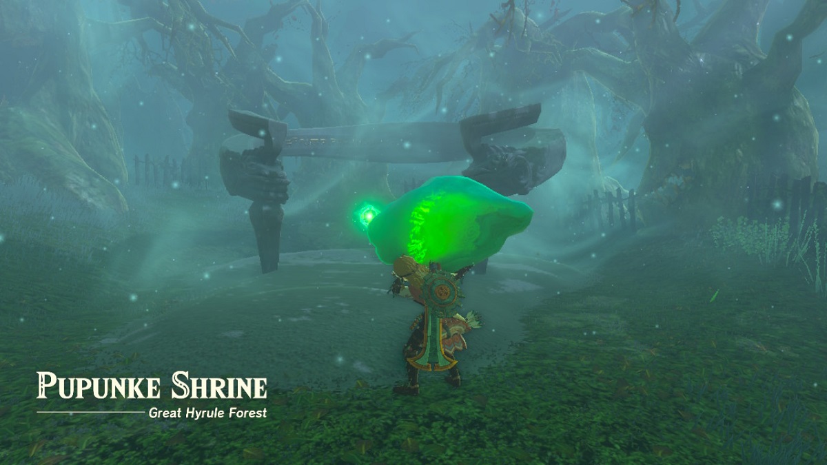 Pupunke Shrine Puzzle Solution in Zelda Tears of the Kingdom How to Solve & Hidden Chest Location