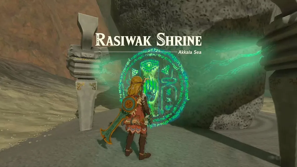 Rasiwak Shrine Puzzle Solution in Zelda Tears of the Kingdom How to Solve & Hidden Chest Location