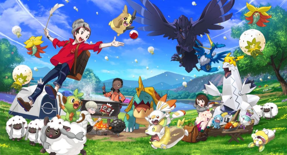 Pokemon camp in Pokemon Sword & Shield