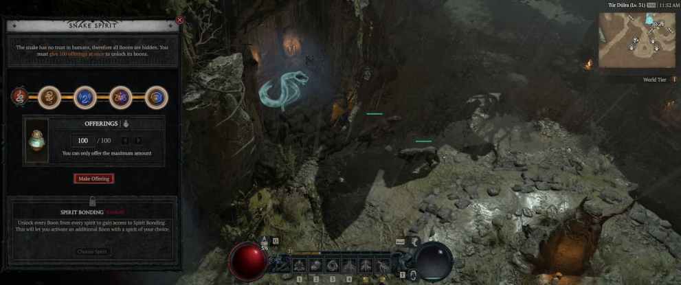 spirit animals in diablo 4