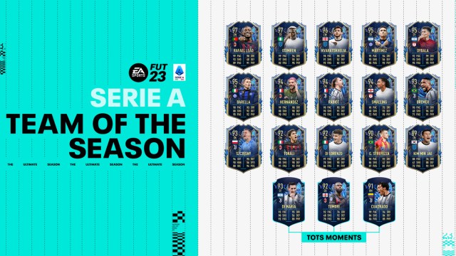 Serie A Team of the Season in FIFA 23 Ultimate Team