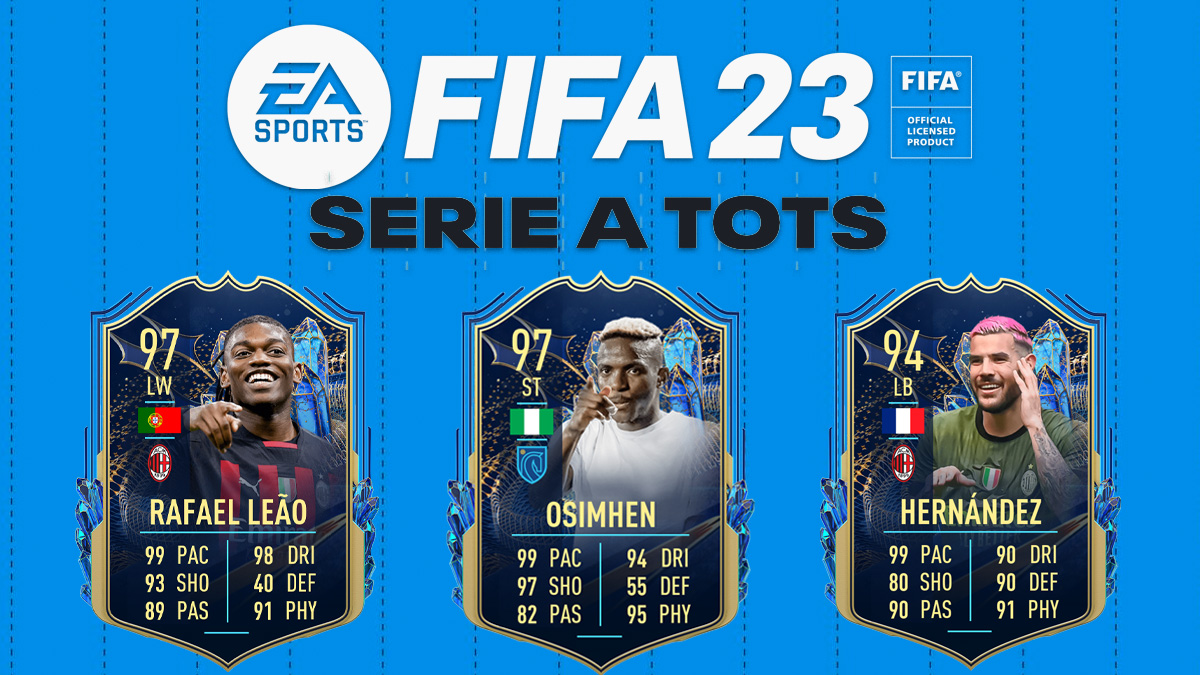 Serie A TOTS cards on FIFA 23 Team of the Season image