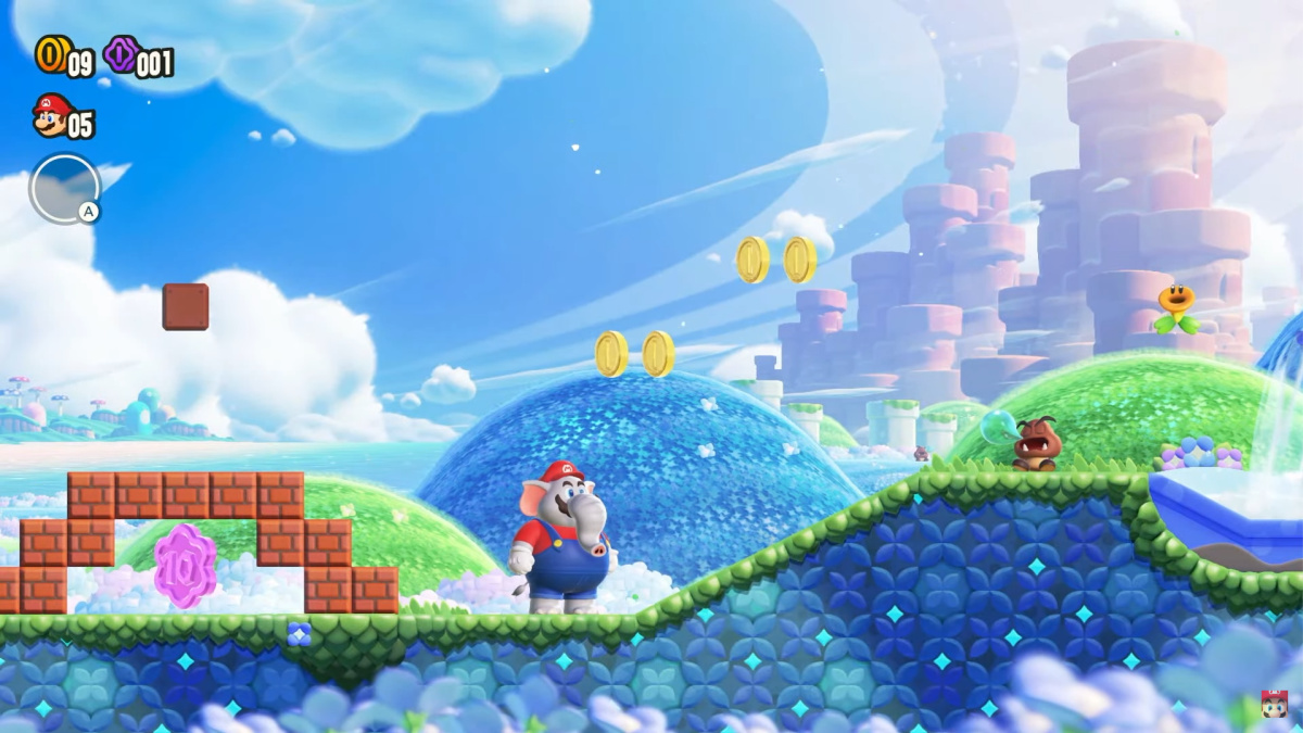 2D Mario Bends Reality in Super Mario Bros. Wonder