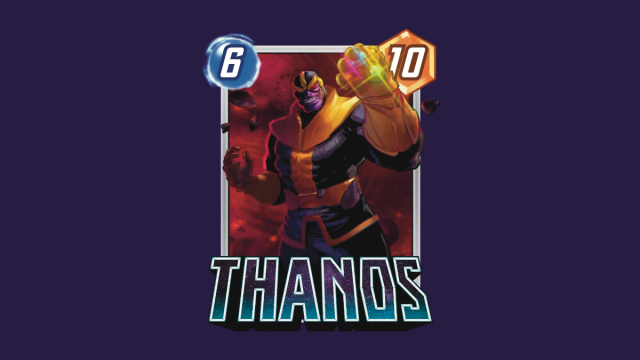 Thanos Ultimate variant in Marvel Snap